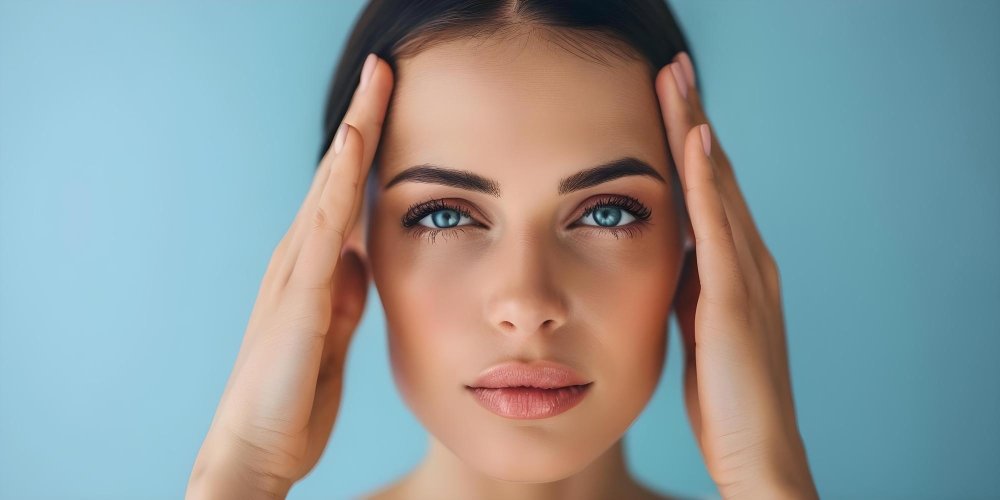 Stirnlifting-Operation