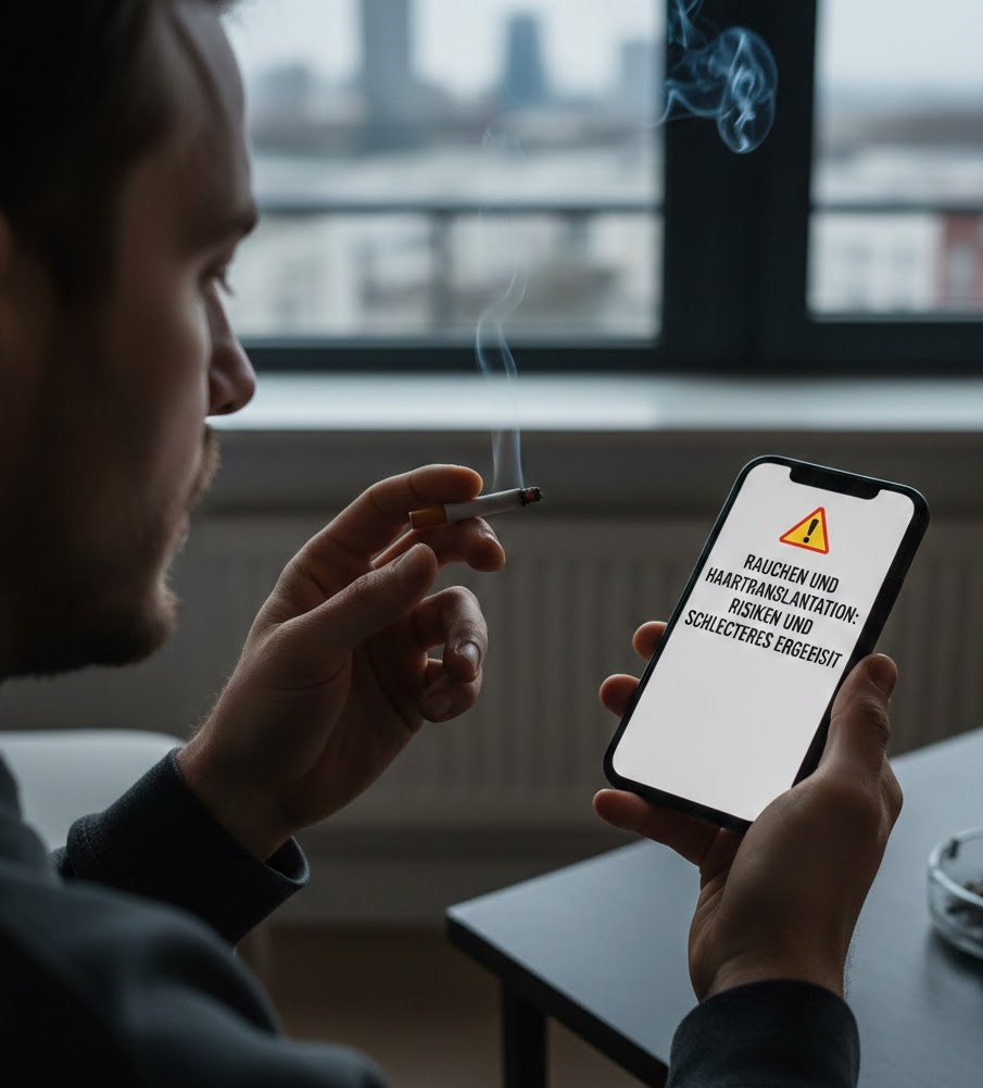 Rauchen und Haartransplantation