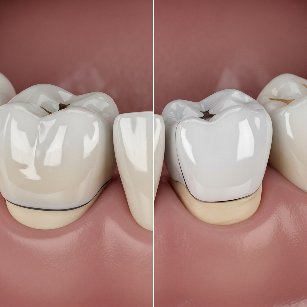 Zahnkrone vs Füllung