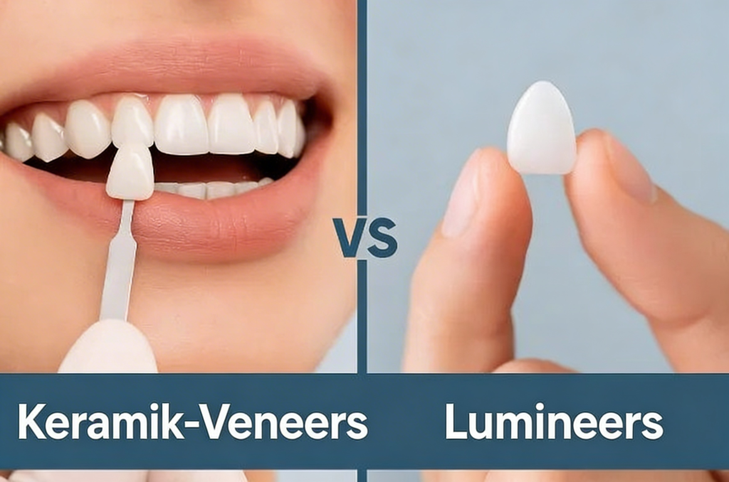 Keramik-Veneers vs. Lumineers