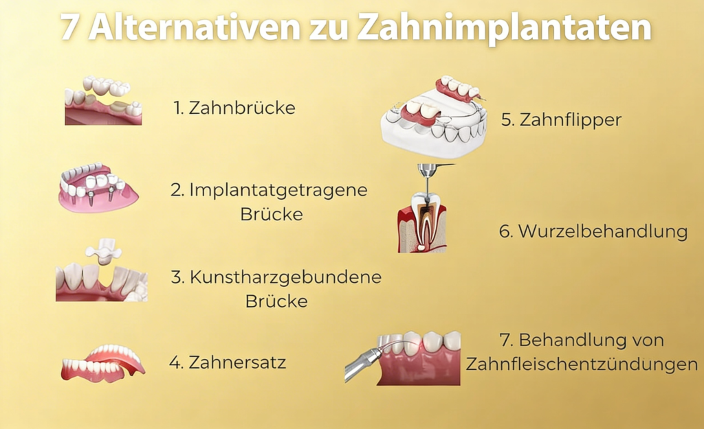 Zahnimplantat Verlust ist kein Zufall