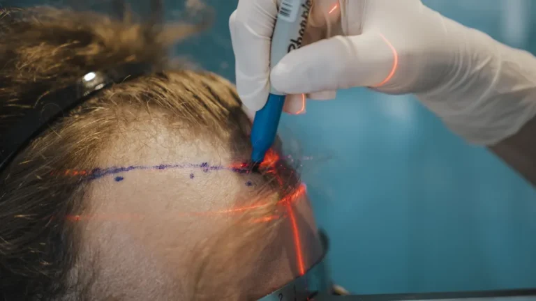 Haaransatzgestaltung